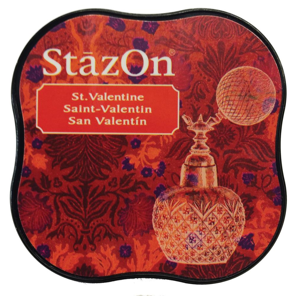 דיו יבש - StazOn Midi Ink Pad - St. Valentine