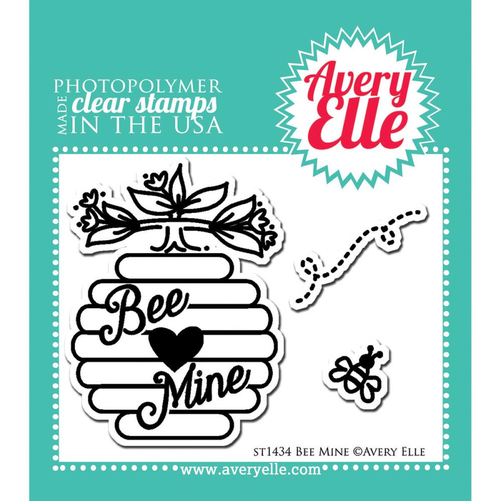 חותמות סיליקון - Clear Stamp Set - Bee Mine