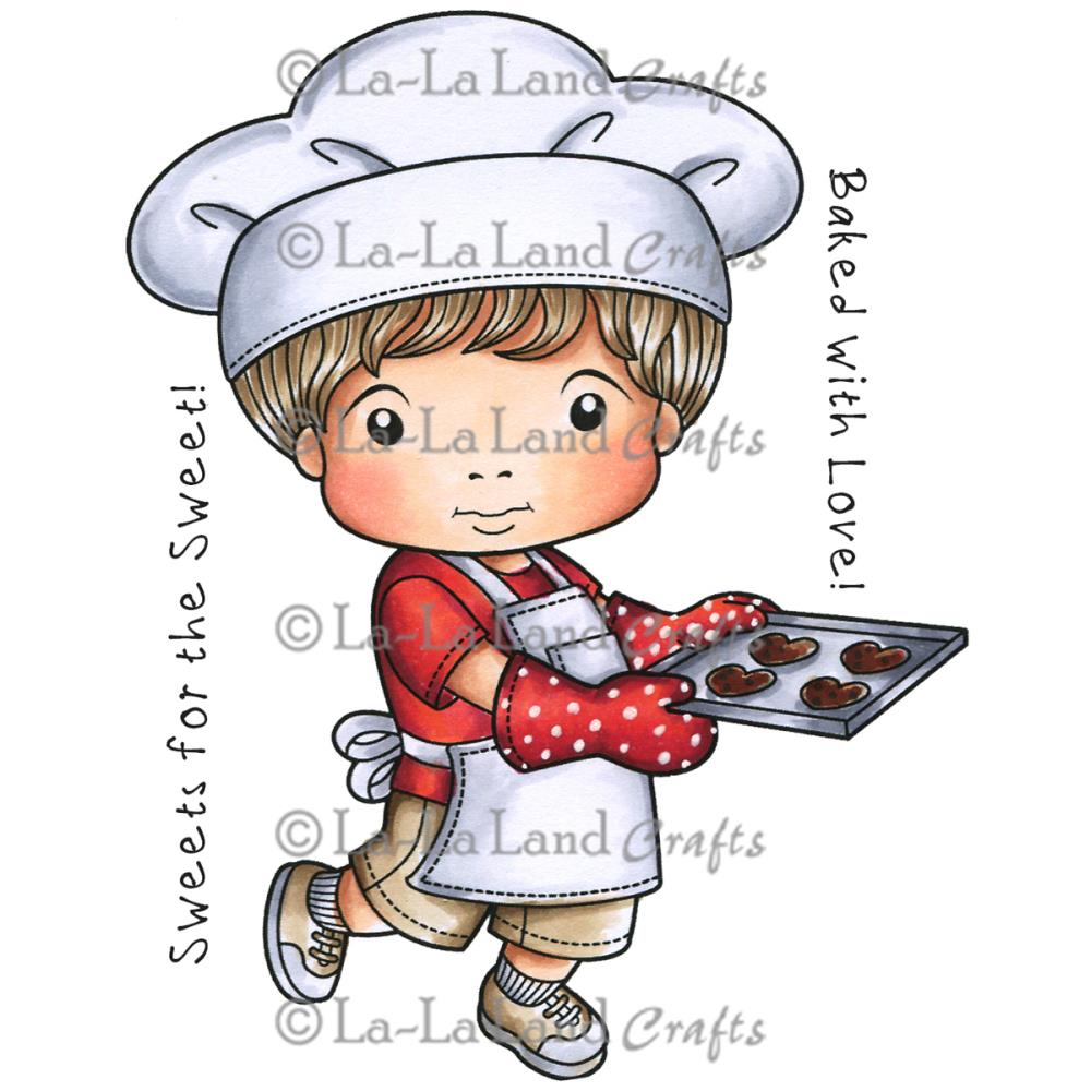 La-La Land Cling Stamps - Heart Cookies Luka