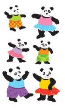 מדבקות - Playful Pandas