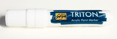 Triton Acrylic Paint Marker 15 mm - White