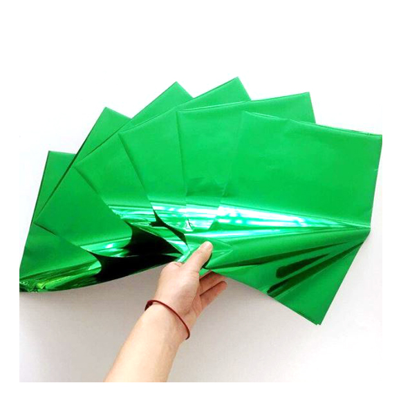 גיליונות פויל - Foil stamping paper - Pure green