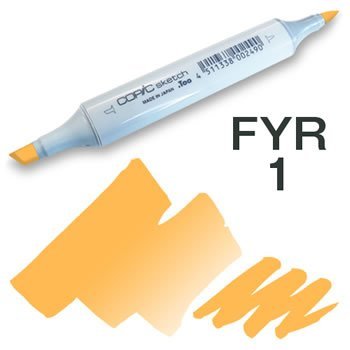 Copic Sketch Marker - FYR1 Fluorescent Orange