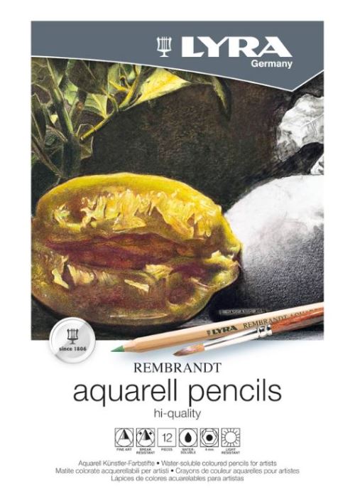 סט 12 עפרונות אקוורל - REMBRANDT Aquarell
