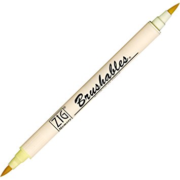 Zig Brushable Marker Pen - 502 Butter