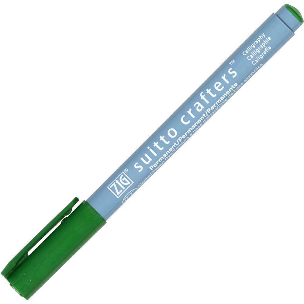 Zig Suitto Crafter Calligraphy - Green