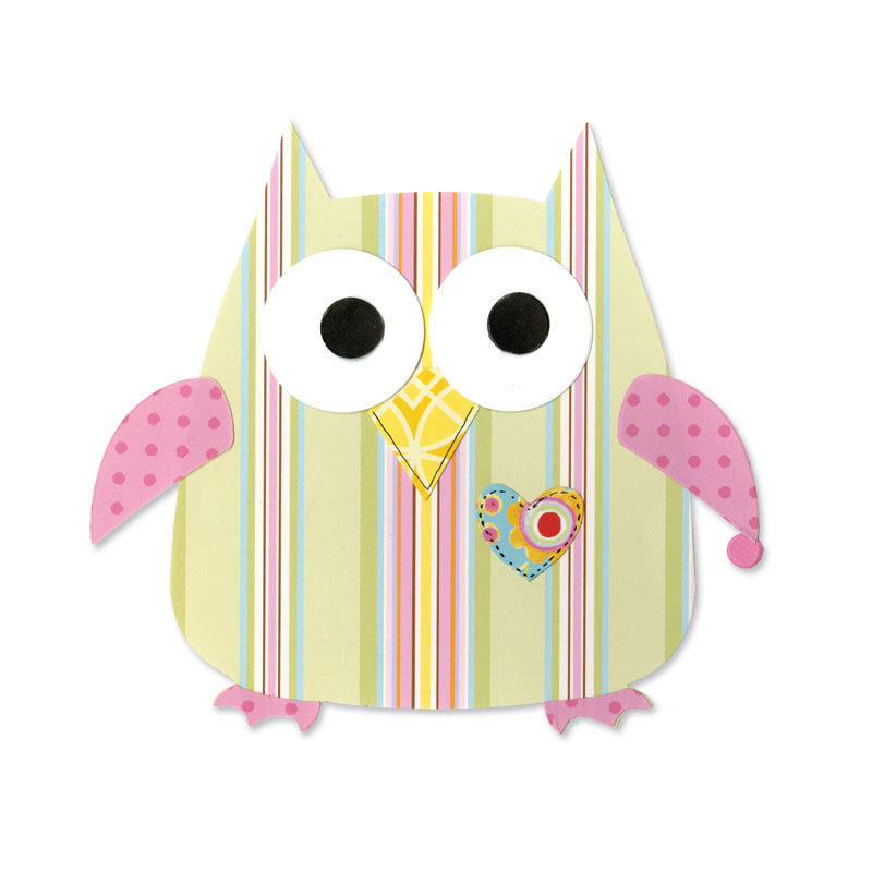 תבנית חיתוך - Bigz Die - Owl #2