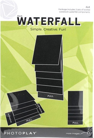 אלבום מפל שחור 4&quot;*4&quot; - Maker Series Manual - Black Waterfall