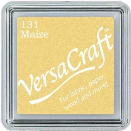 כרית דיו לבדים - VersaCraft Small Ink Pad - Maize