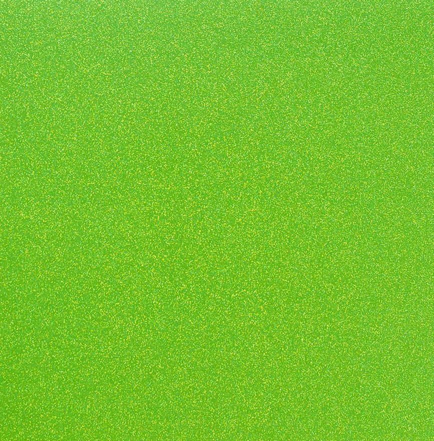 564 Glitter Paper - Neon Green