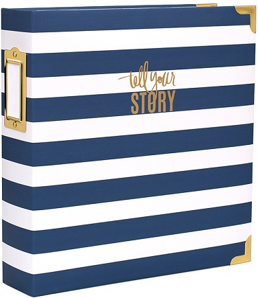 אלבום 8.5&quot;*11&quot; - Storyline Collection - Blue Stripe