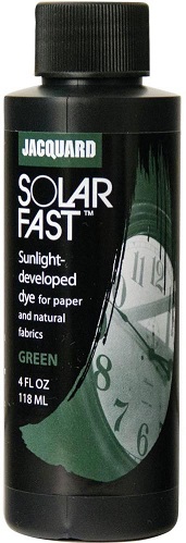 צבע להדפסי שמש - acquard SolarFast Dyes - Green