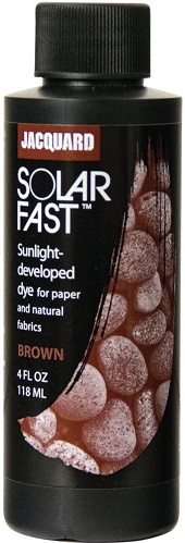 צבע להדפסי שמש - acquard SolarFast Dyes - Brown