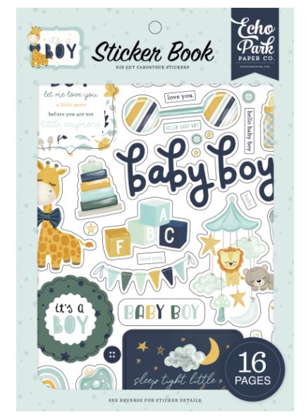 ספר מדבקות - IT&#39;S A BOY - Sticker Book