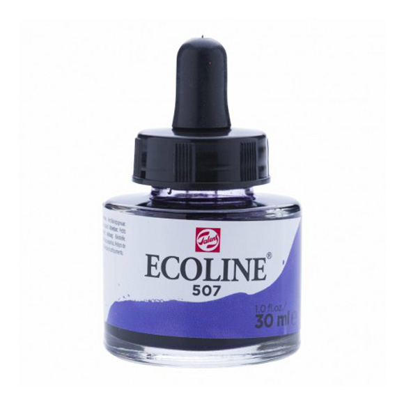 דיו נוזלי - Ecoline Ink 507 Ultramarine Violet