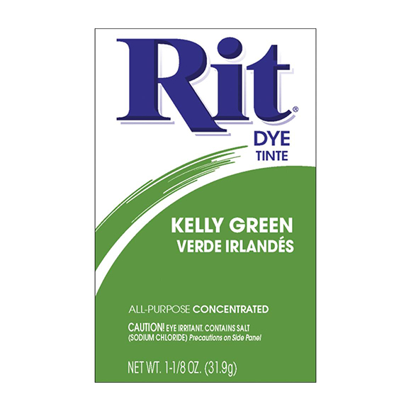 אבקת צבע לבדים Rit Dye Powder - Kelly Green