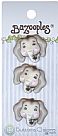Bazooples Buttons - Elsie the Elephant