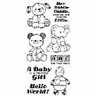 Welcome Baby Clear Stamp Set