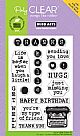 Type - Clear Stamp Set