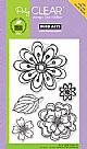 Layered Flowers - Clear Stamp Set