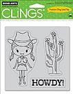 Howdy Cling Stamp Set