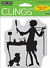 Getting Ready Cling Stamp Set