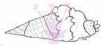 Strawberry Ice cream 123 Unmounted Stamp