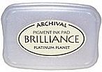 Brillianca Ink pad - platinum planet