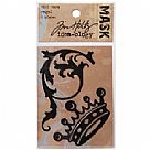 מסכה-Tim Holtz Idea-Ology Mini Masks regal
