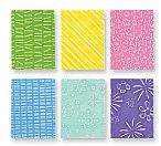 תבניות חיתוך-6 texture designs starter kit