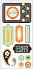 Paisley &amp; Petals Puff elements stickers