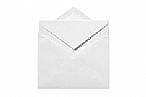 Blank card &amp; envelope- צבע לבן