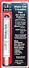 White ink transfer pen