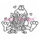 Lelo Design clear stamp - Roses for you
