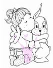 TILDA HOLDING BUNNY 333 Unmounted Stamp
