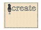 תוית בד(2 יח) Embroidered Canvas Tabs-יצירה