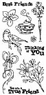Best Friends Clear Stamp Set