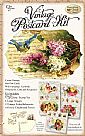 קיט למיני אלבום או מתלה Vintage Postcard Kits - Best Buds