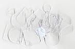 Advantus - - Tim Holtz - Idea-ology - Fragments - Clear Charms