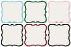 Die cut mini label papers