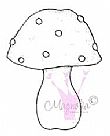 Big Mushroom Unmounted Stamp