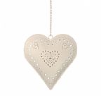 Hanging Heart Tea Light Holder - Heart