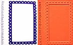 Unmounted Rubber Stamps - Polka &amp; Lace