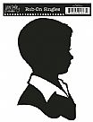 Rub on - Boy silhouette