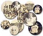 Chipboard Buttons - Old time photos