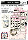 Custom gift tag kit - baby girl