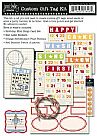 Custom gift tag kit - birthday