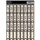 Flag Banner Calendar Stickers
