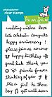 Sophie's Sentiments Clear Stamp Set