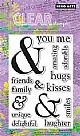 You &amp; Me Clear Stamp